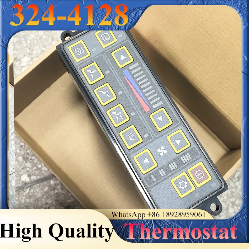 11N6-90031 Air Conditioning Control Panel 11N690031 for Hyundai R210-7 R225-7 Excavator Parts