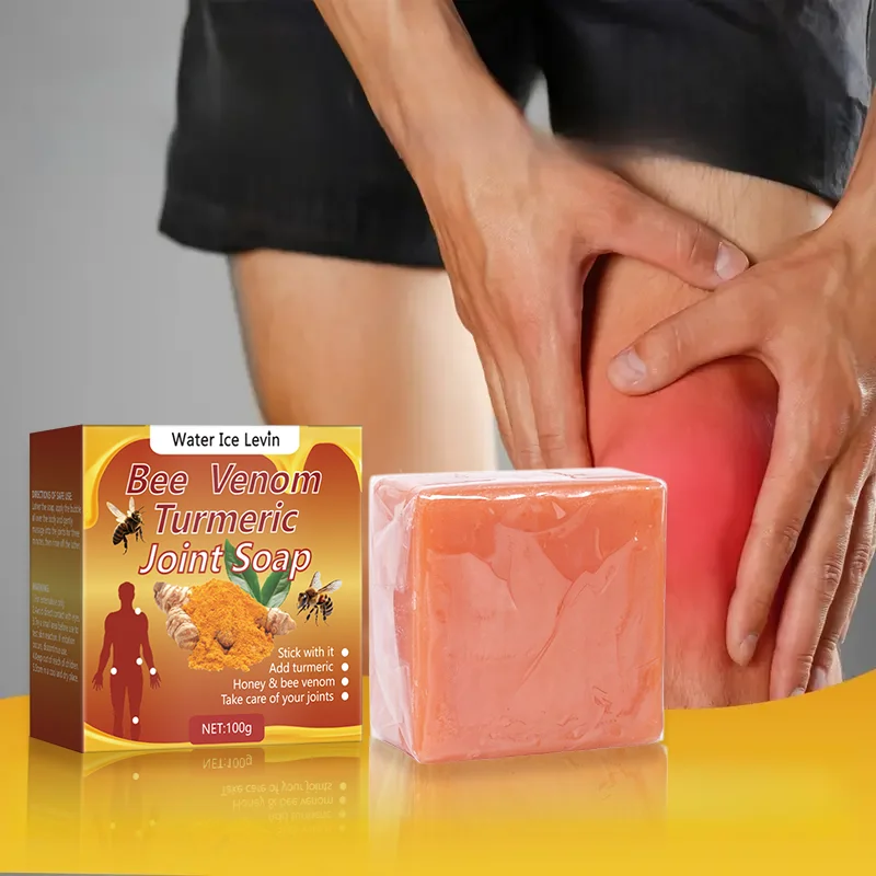 Turmeric Acid Handmade Soap, Deeply Moisturizing and Cleansing, Suitable for All Skin Types, Alcohol-Free, Naturally Scented with Ginger and Lemon, Suitable for the Whole Body