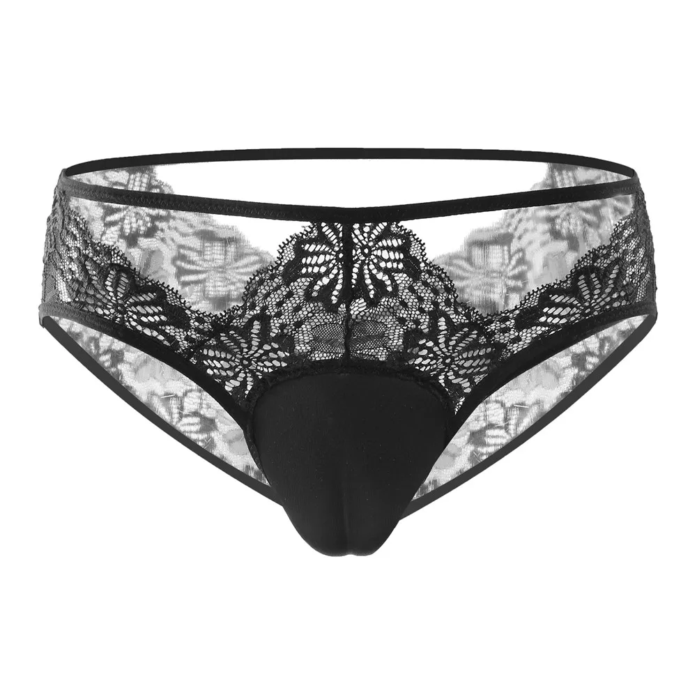 

Мужские кружевные трусы-трансгендеры с цветочным принтом, трусы с верблюжьим носком, сексуальное нижнее белье, скрывающее гаф, трусики для трансвеститов с искусственной вагиной для геев