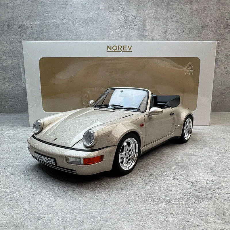 

Diecast NOREV 1:18 Scale Porsche 964 911 Carrera 2 Turbo 1992 Alloy Car Model