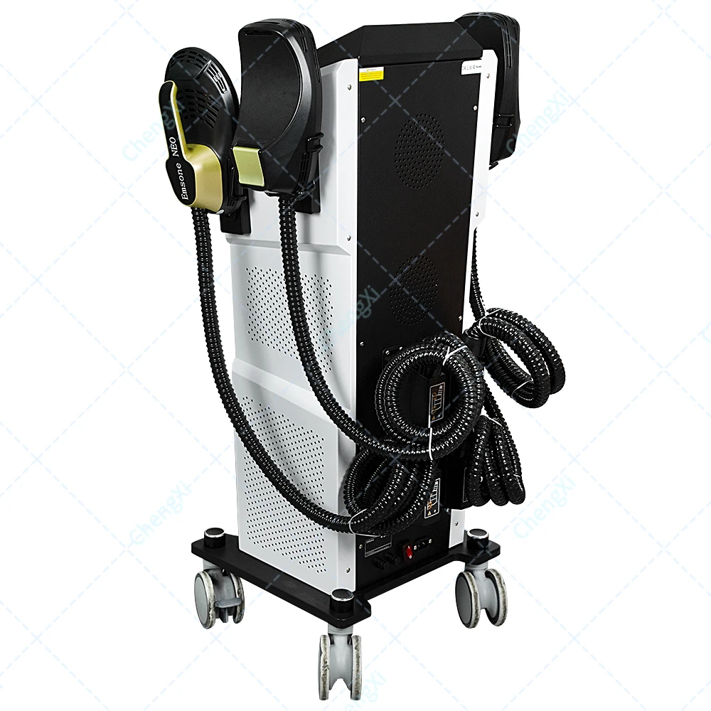 عمودي 15 تسلا بناء العضلات الكهرومغناطيسية تحفيز 4 مقابض Emsone NEO الجسم التخسيس Ems تشكيل آلة النحت