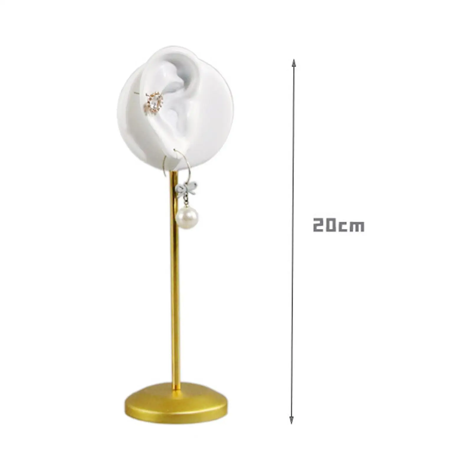 Modello di orecchio appendiabiti per orecchini in resina durevole per il tavolo del salone di casa