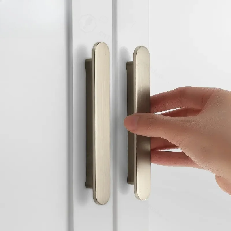 Modern Simple Wardrobe Door Handle Nordic Style Drawer Shoe Cabinet Hardware Pull Knob