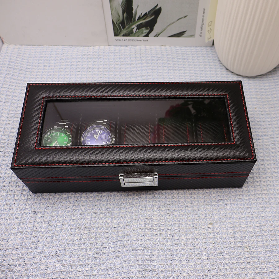 Luxury Watch Storage Box with Watch Box Stand Watchmaker Organizer Jewelry Holder Elegant Gift Box for Watch Accessories