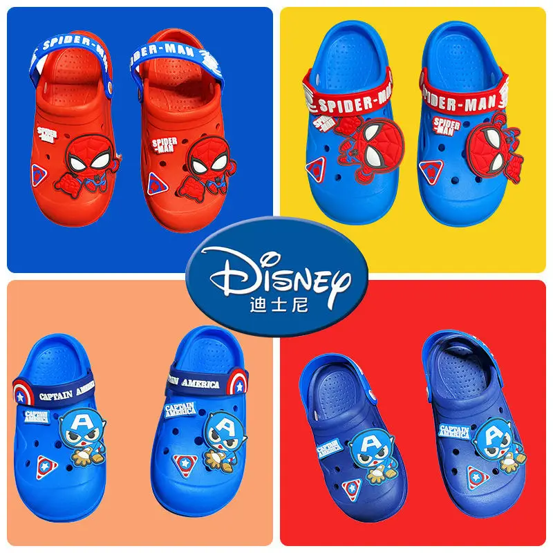 

Disney Frozen Children Garden Shoes Boy Girl Home Non-slip Shoe Slippers Cartoon Sandal Summer slippers Kid Baby Beach Sandals
