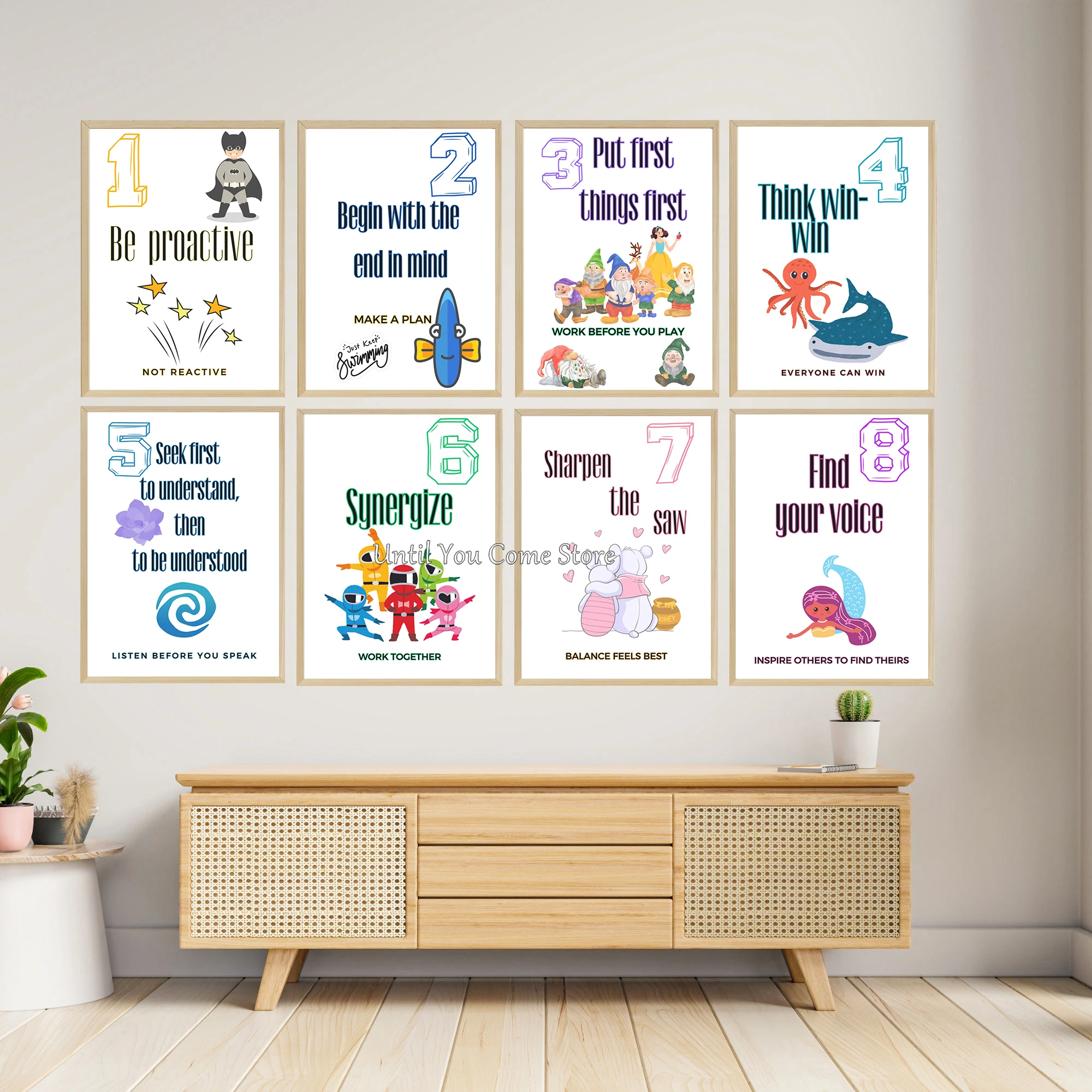 Eight Habits Cartoo… - image