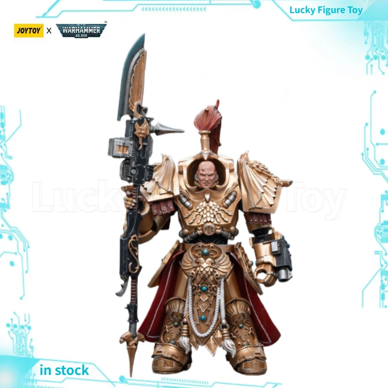 【en-stock】joytoy-warhammer-40k-1-18-figurine-d'action-adeptus-custodesshield-captain-en-armure-terminator-d'allarus-hydon-seronis-toys
