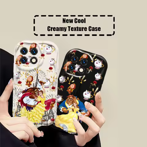 Disney Beauty And The Beast Case For Infinix NOTE HOT 40 30 PRO 40I 30I 20 20I 12 9 PLAY Tecno Camon Spark 30 20 20C Wave Cover