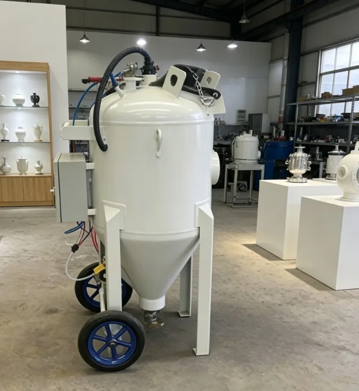 

Manual Sandblasting Cabinet High Efficiency Surface Preparation Machine