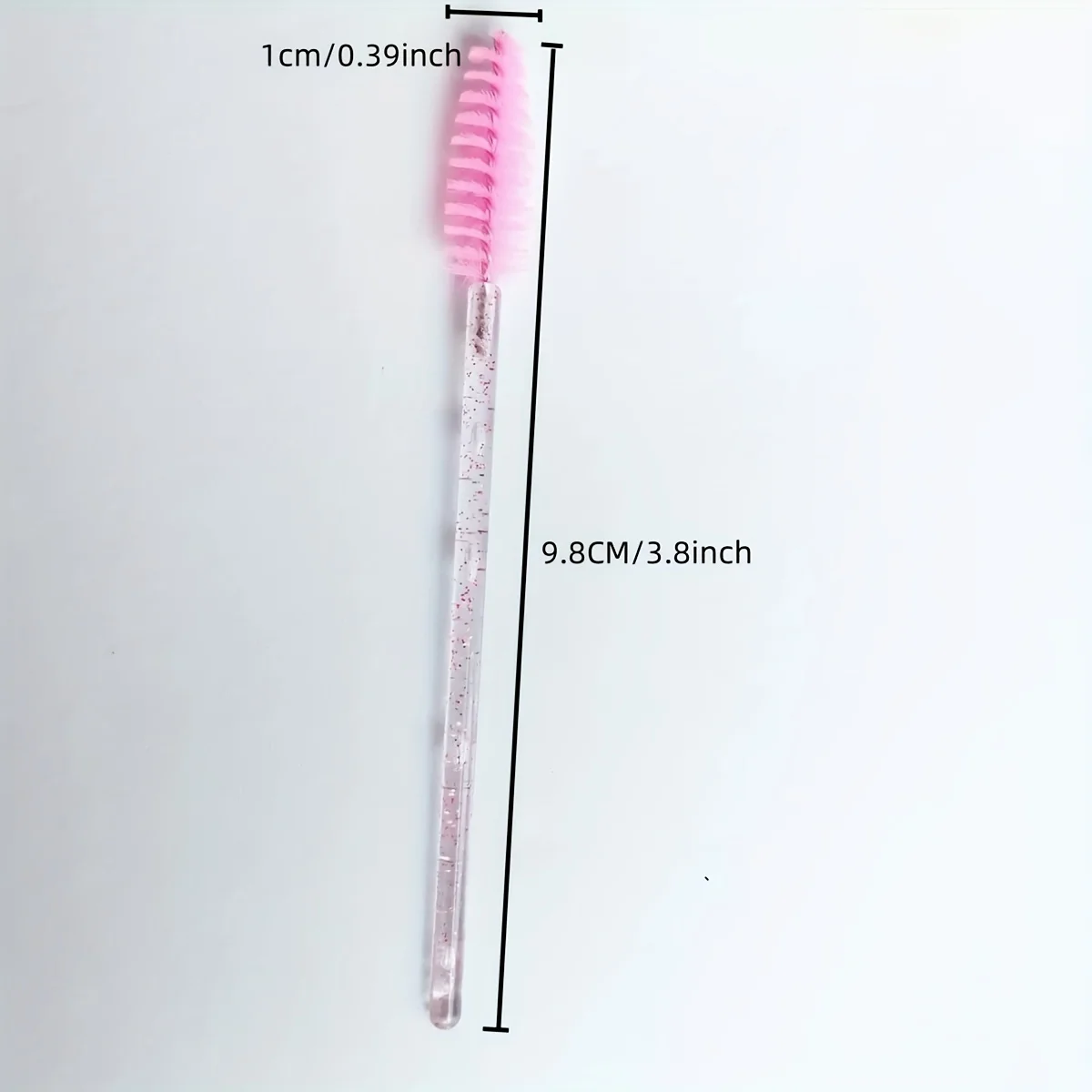 100 قطعة كريستال عصا الماسكارا القابل للتصرف رمش فرشاة الصلبة دوامة الحاجب فرشاة لاش مشط ماكياج أيضا #5
