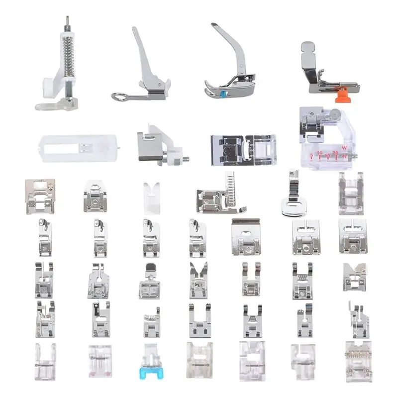 

ABKU-Sewing Machine Presser Feet Set Low Shank Sewing Machine Feet Sewing Accessories Kit