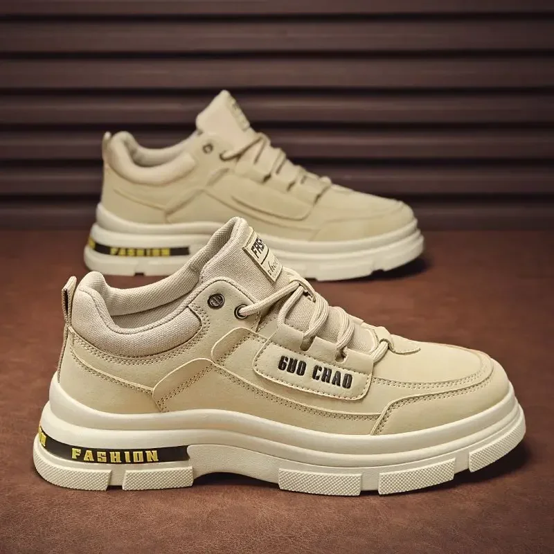 

Мужская обувь, осенняя новая дышащая рабочая обувь, мужская модная универсальная нескользящая спортивная повседневная обувь