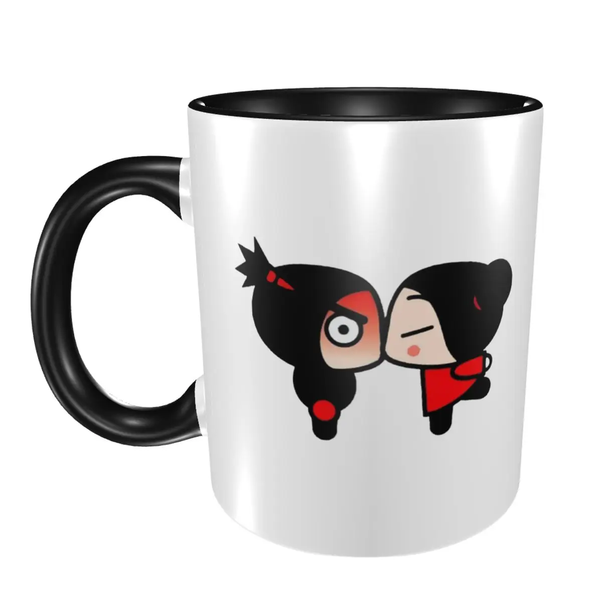 

Pucca Mug Funny Ceramic Coffee Cups Tea Mugs Milk Cup Drinkware Gifts for Woman Man