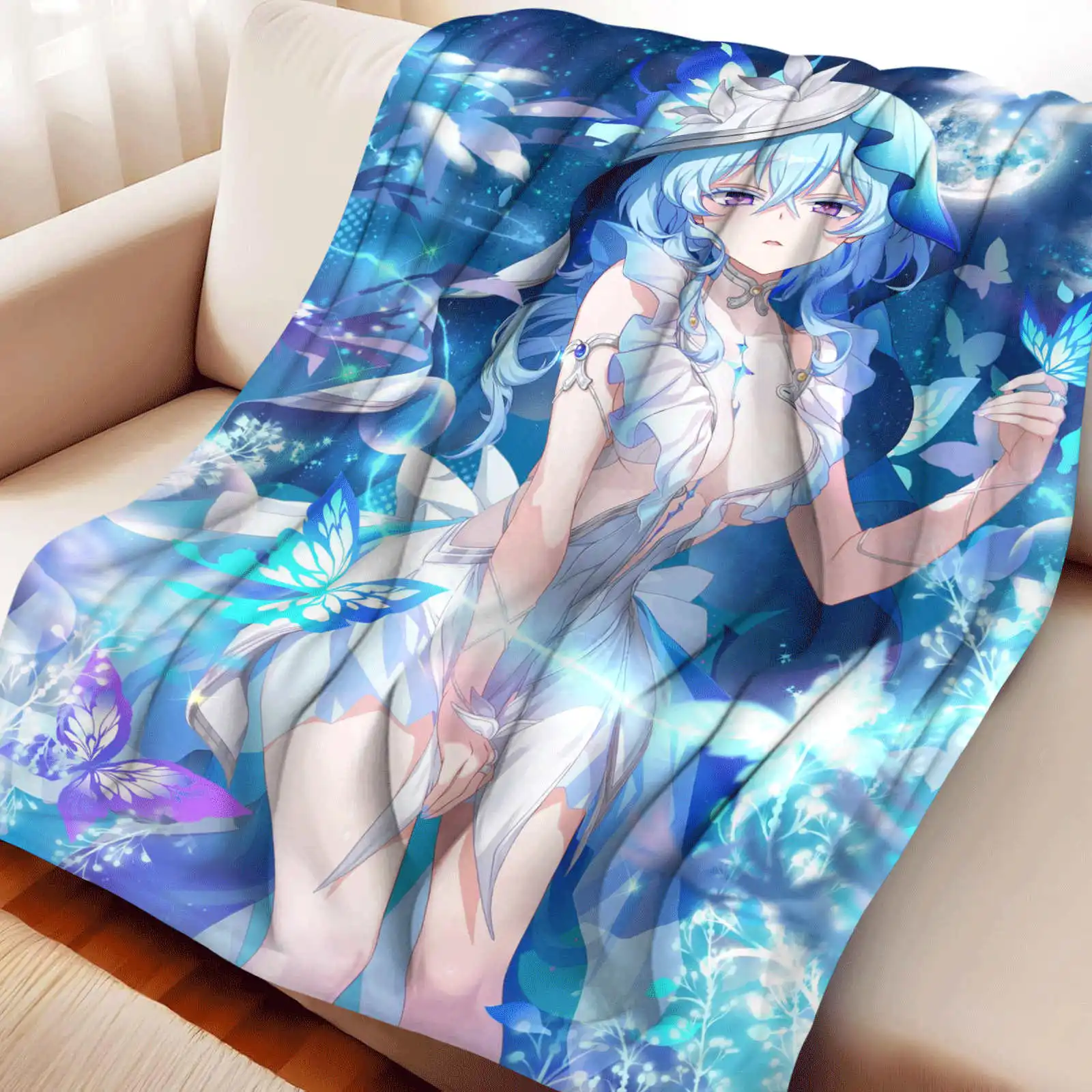 

Игра W-Wuthering W-Waves, фланелевое пушистое мягкое одеяло, теплое