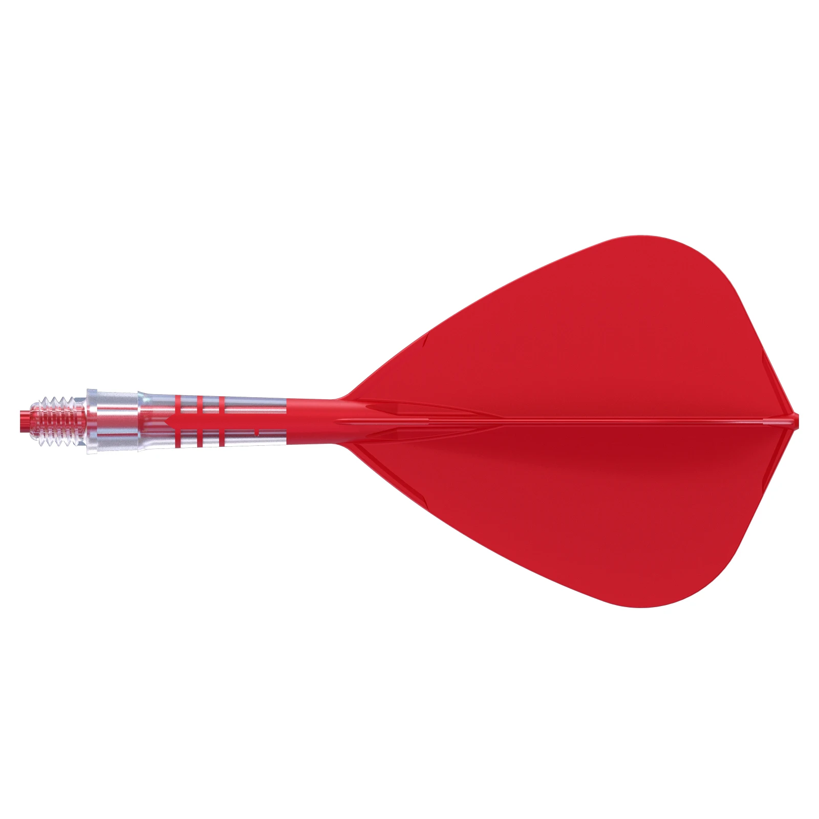 CUESOUL Carbono Integrado Dart Shaft, Voo Kite Shape, Vermelho, T19