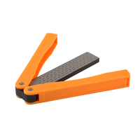 2024 New Hot Sale Double Sided Folded Pocket Sharpener Diamond Knife Sharpening Stone Kitchen Tool