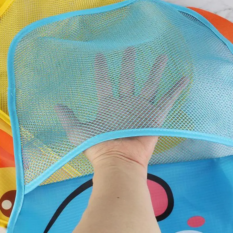 Suporte de brinquedo para banheira, malha de grande capacidade, armazenamento de brinquedos, multi cesta de banho, chuveiro, secagem rápida, acessórios, bolsa suspensa