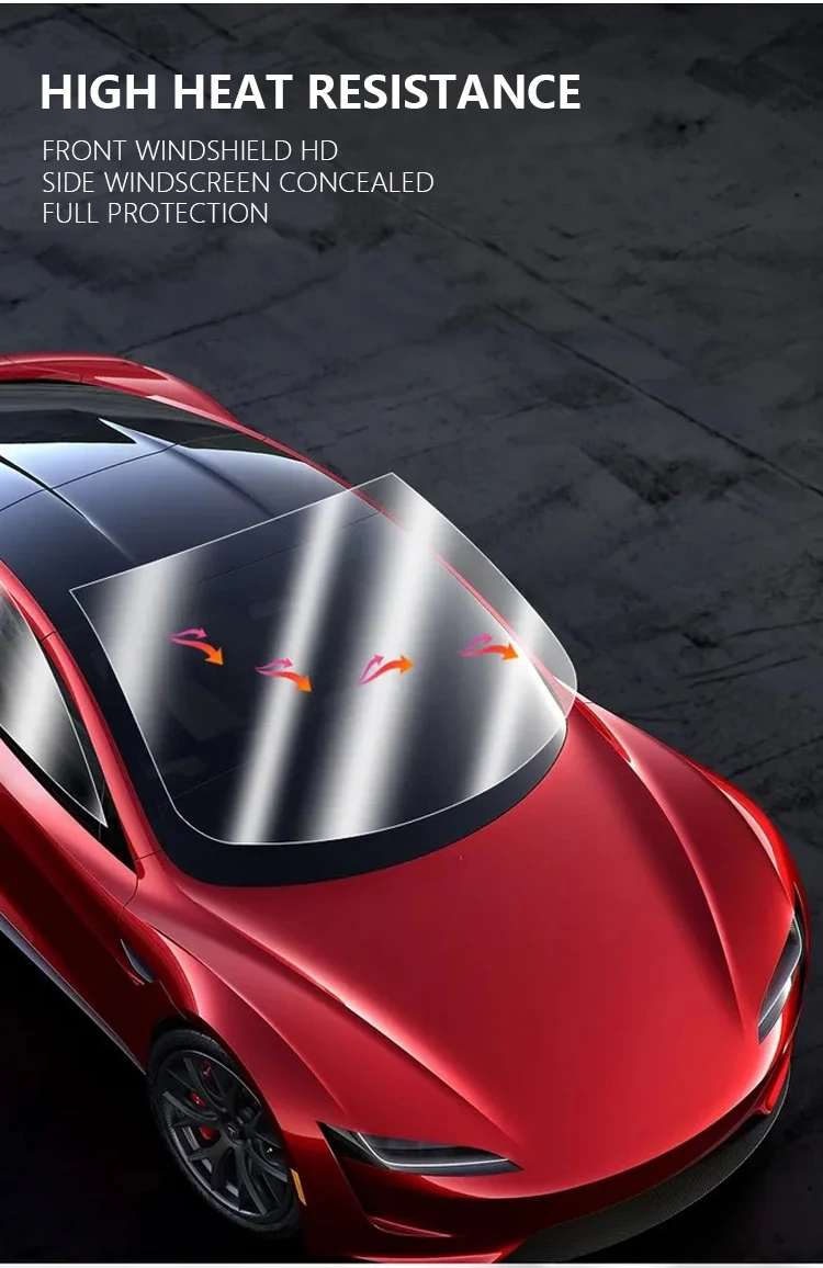 Folia do okien 3M, wysoka jakość, 95% izolacji termicznej, odblaskowa, dwuwarstwowa, polaryzacyjna, nano ceramiczna folia samochodowa.