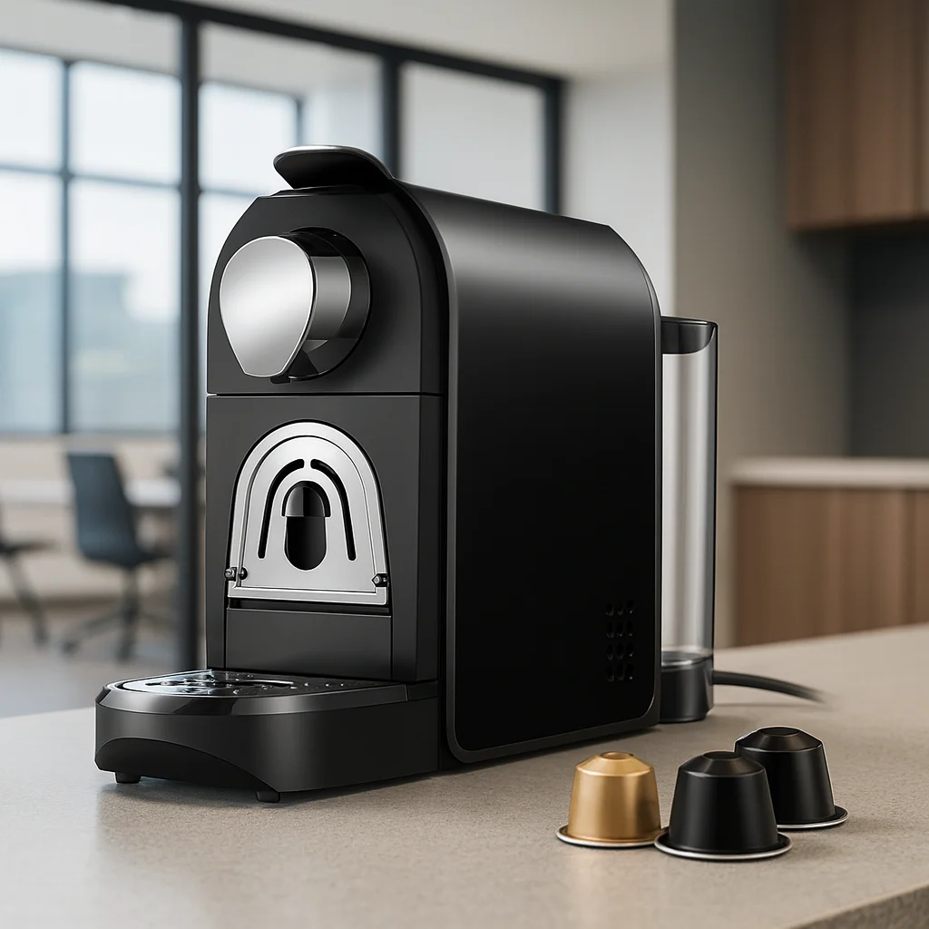 

Wholesale Compact Capsule Coffee Maker One Cup Pod Coffee Machine Espresso Machine For Small Kitchen