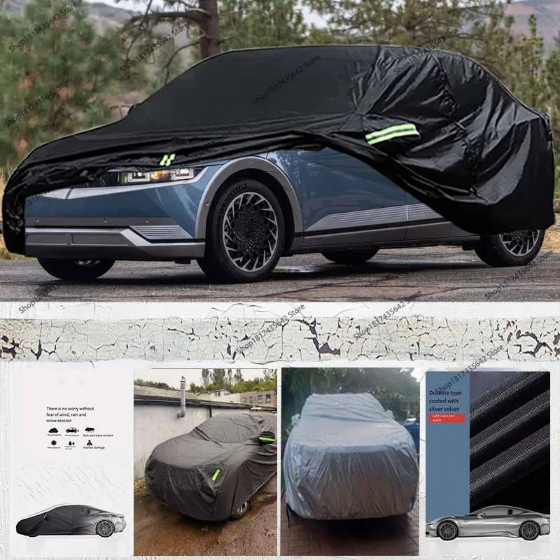 

Car Cover Custom Fit for Hyundai Ioniq 5 2022 2025 Waterproof All Weather for Automobiles Rain Snow Sun Protector Indoor Outdoor