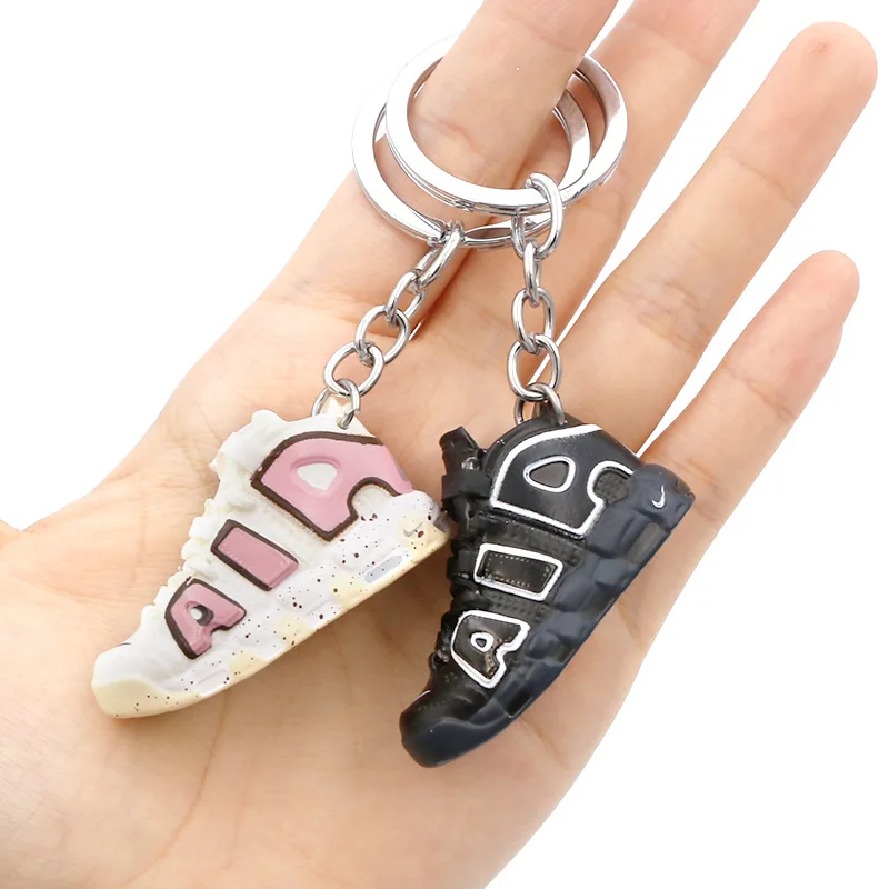 Keychain air key chain creative jewelry basketball shoes pendant holiday gifts for boys and girls.