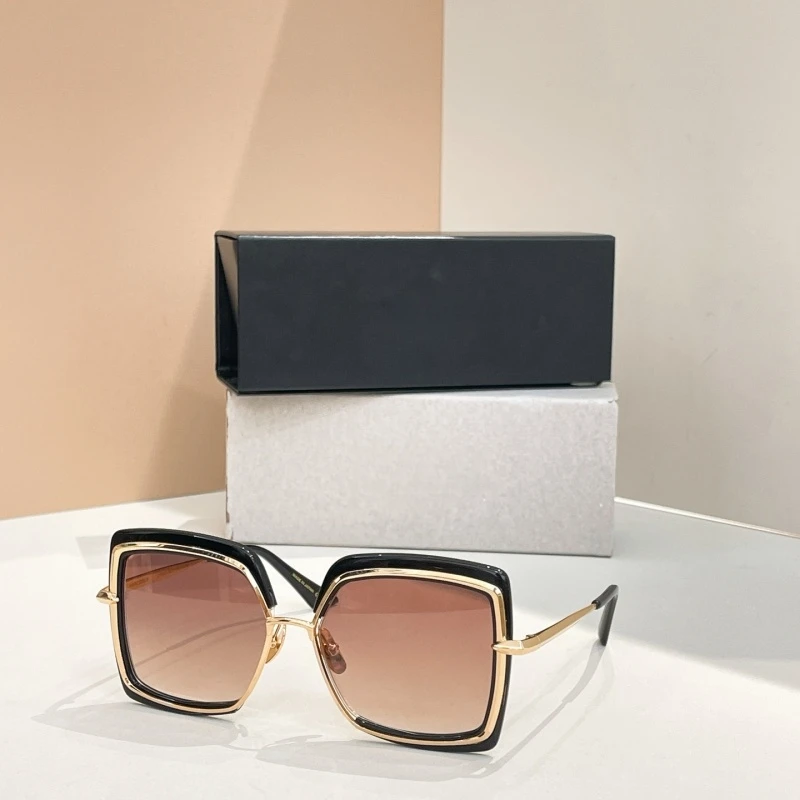 

DTS503 Sunglasses Femal Women Men Luxury Designer Butterfly Alloy Man Sunglasses Woman Street Outdoor Eyewear Shades
