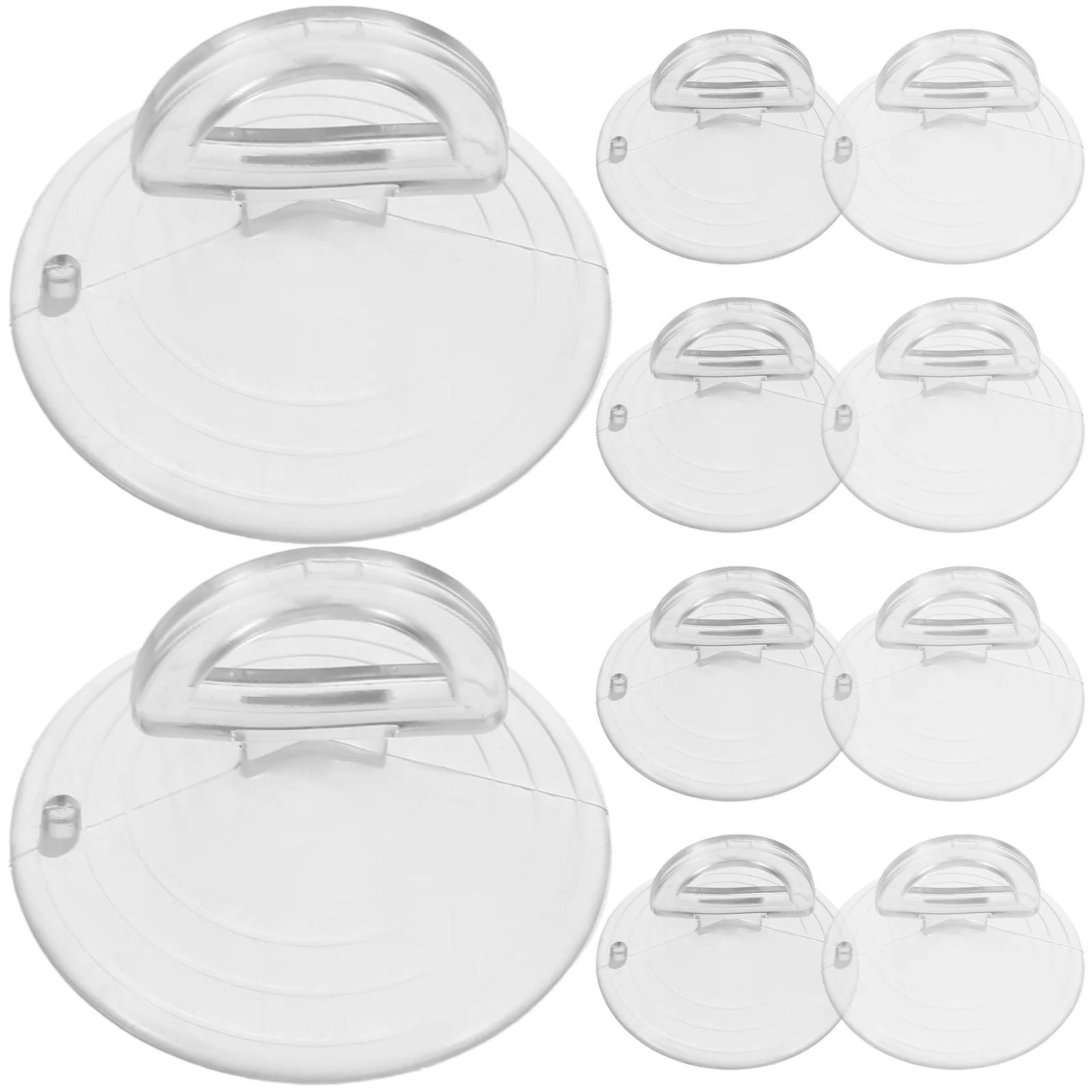 10 Pcs Mini Light Bulb Suction Cup Bulbs Silicone Extractor Black Lightbulb Replacing Tool Cups