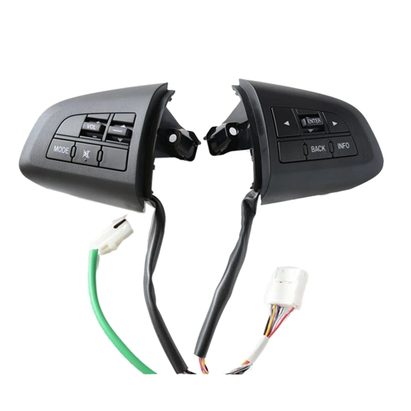 Car Steering Wheel Button Switch Cruise Control Switch Audio Button For Mazda 3 2010 Cx-5 Cx-7