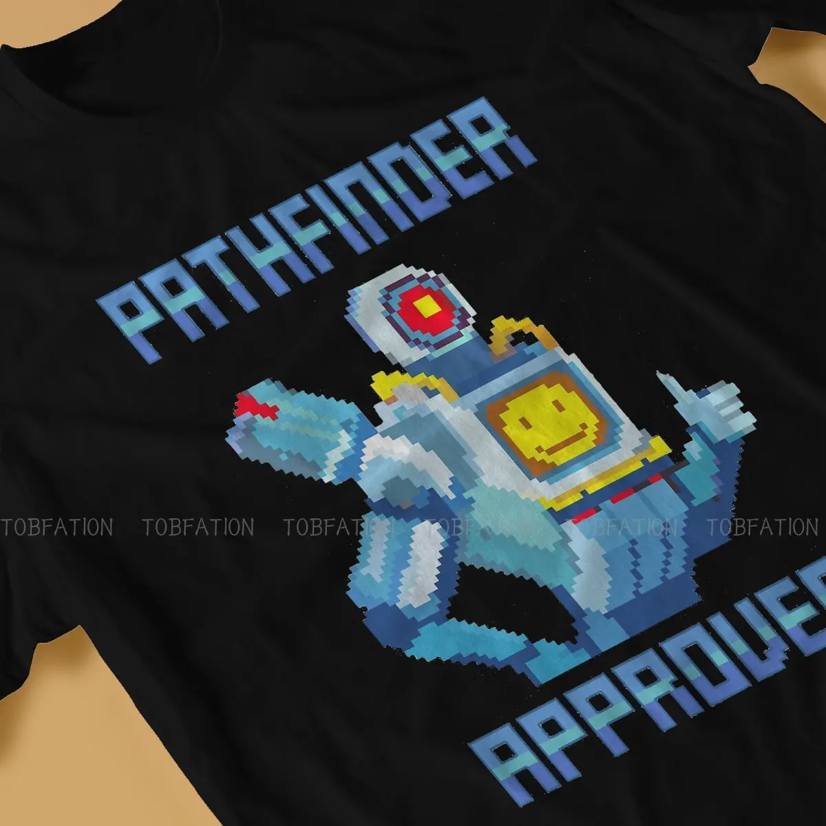 Apex Legends Gibraltar Game Pathfinder Approves! Tshirt Classic Men Graphic Teenager Streetwear Large Cotton O-Neck T Shirt