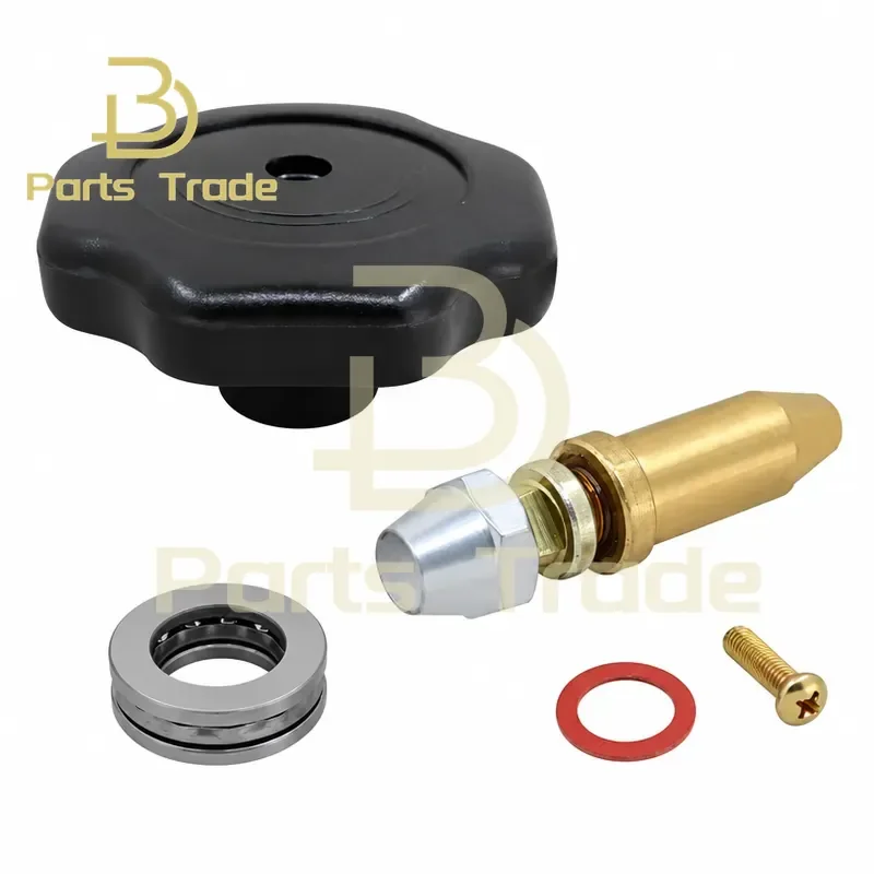 Copper Rod Knob Switch Copper Shaft Screw Sleeve Bearing Assembly for Commercial Pressure Cooker Fitting Matching Parts