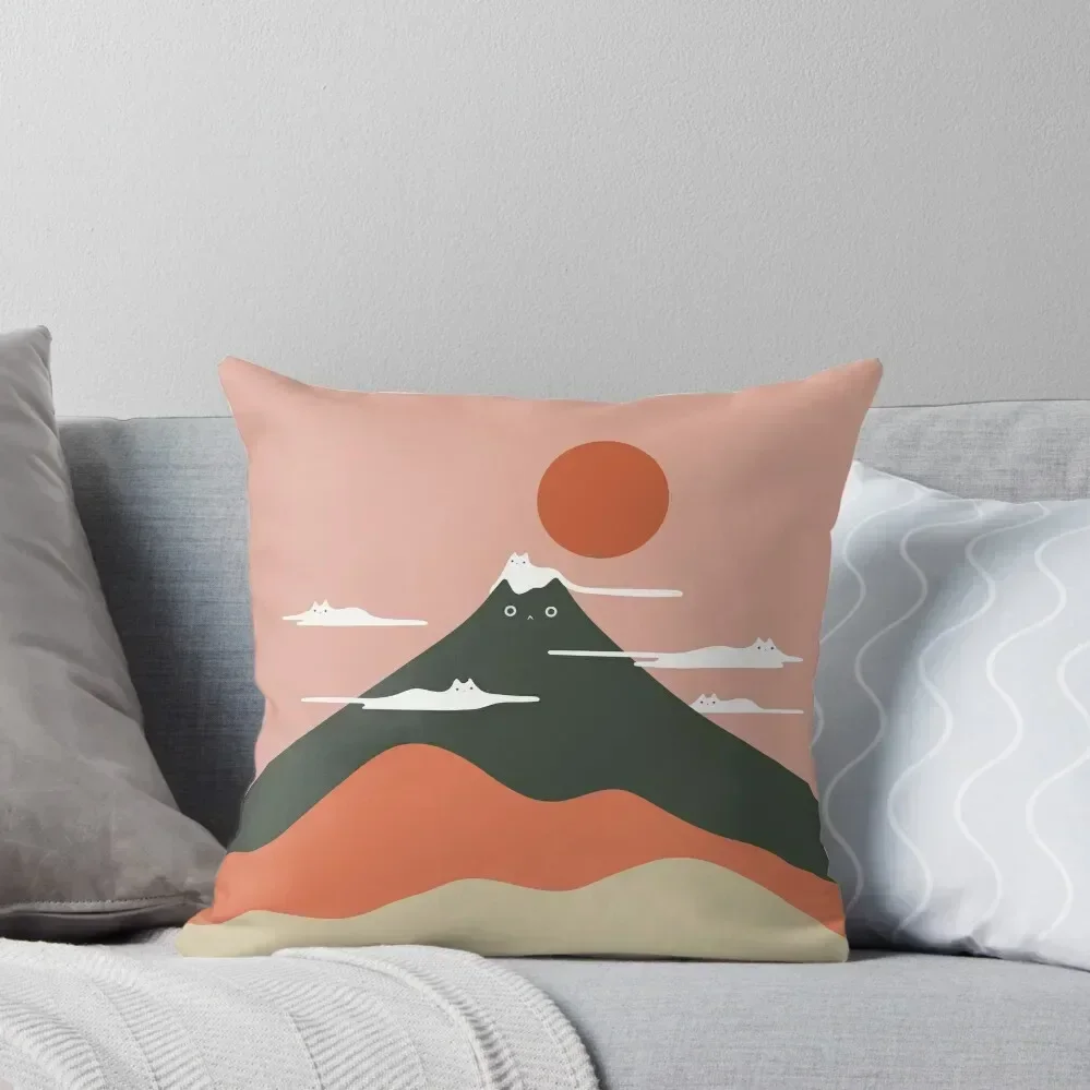 

Cat Landscape 72A Throw Pillow Pillow Cases Decorative Cushions Cover luxury decor Elastic Cover For Sofa pillow
