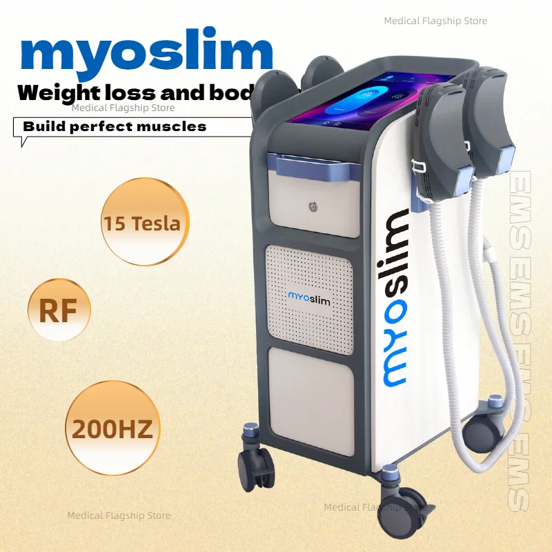 

MYOslim Hi emt electromagnetic muscle building muscle stimulator body shaping buttocks fat lifting RF weight loss machine