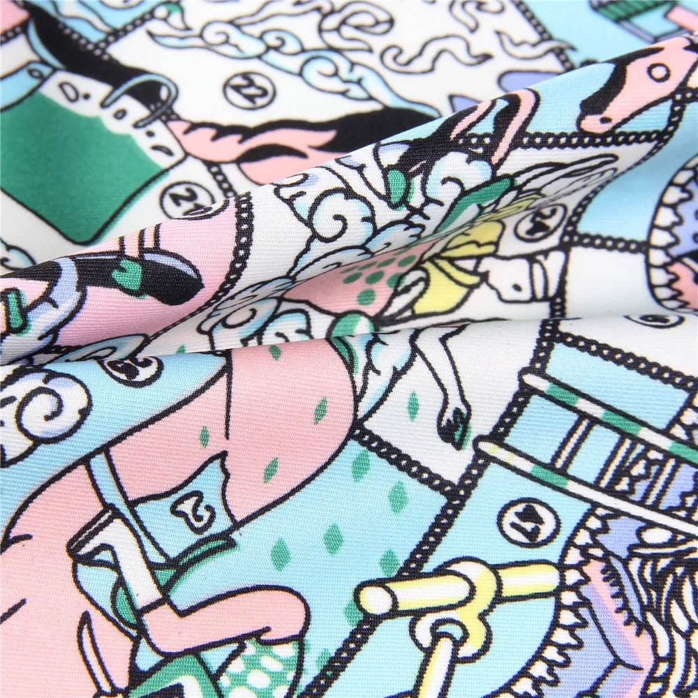 Manueller handgerollter Twill-Seidenschal für Damen, Hopi-Druck, quadratische Schals, Wraps, Echarpes, gekräuseltes Foulard, Femme, Bandana, Hijabs, 90 cm – Detail 10