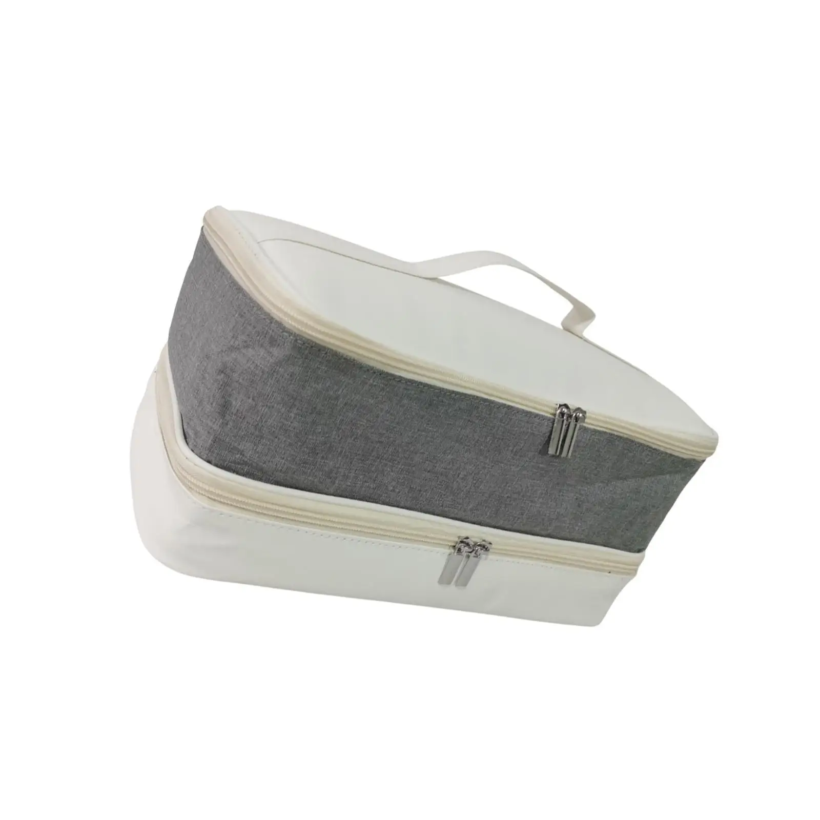 Double Layer Carrying Case Water Resistant Luggage Organizing Travel Hair Dryer Storage Bag Hair Tools Bag Organizer Holder