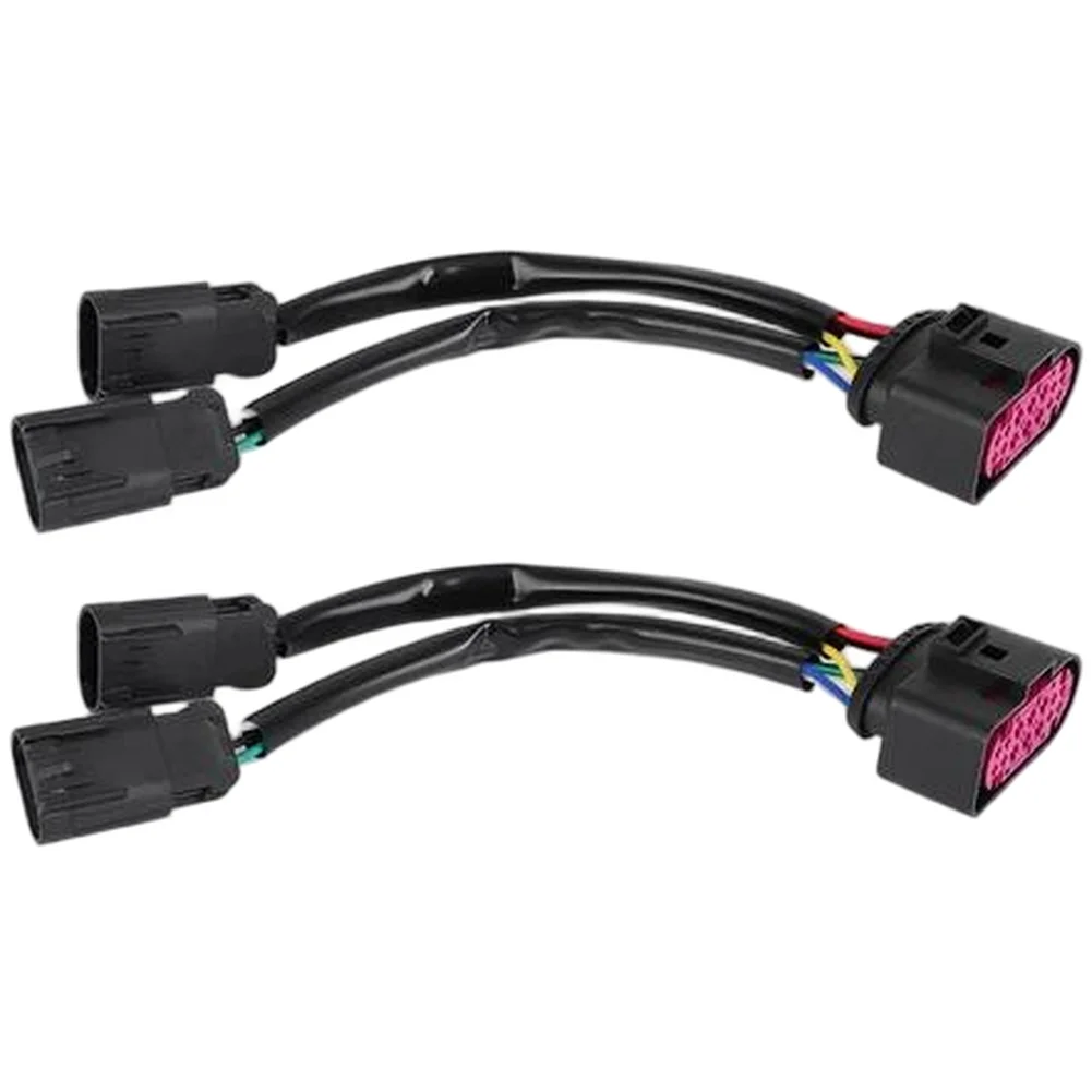 

Conversion Harness for Dodge For Ram Quad Housing to Projector Headlight Adapter Compatible with 2009 2018 Model Years
