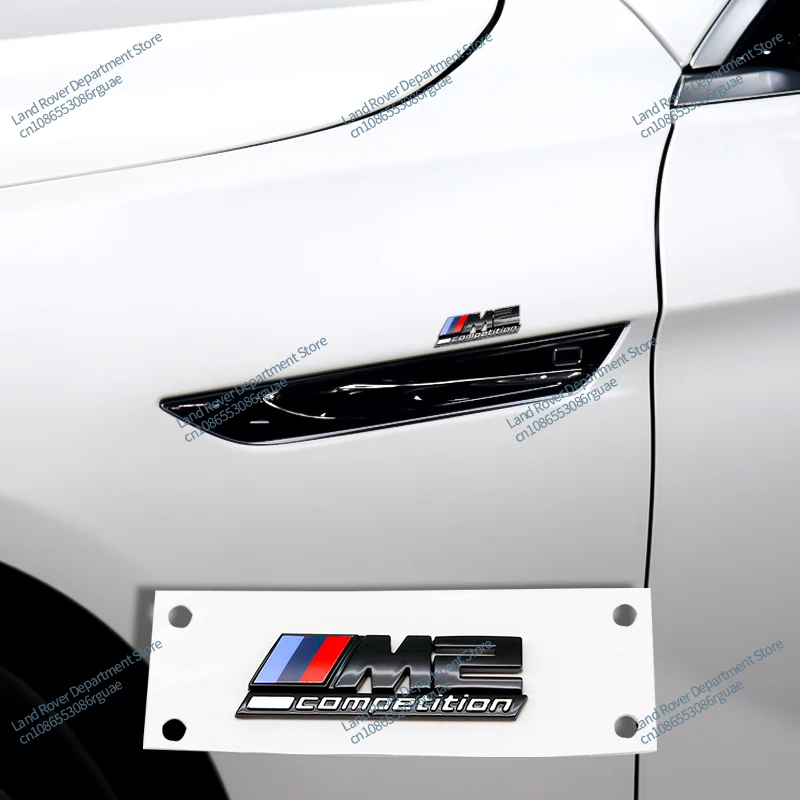 Car Side Mark Sticker Glossy Black M COMPETITION Bar Underlined Emblem For BMW M2 M3 M4 F10 F20 F30 E90 F80 F87 E90 E92 E93 F18