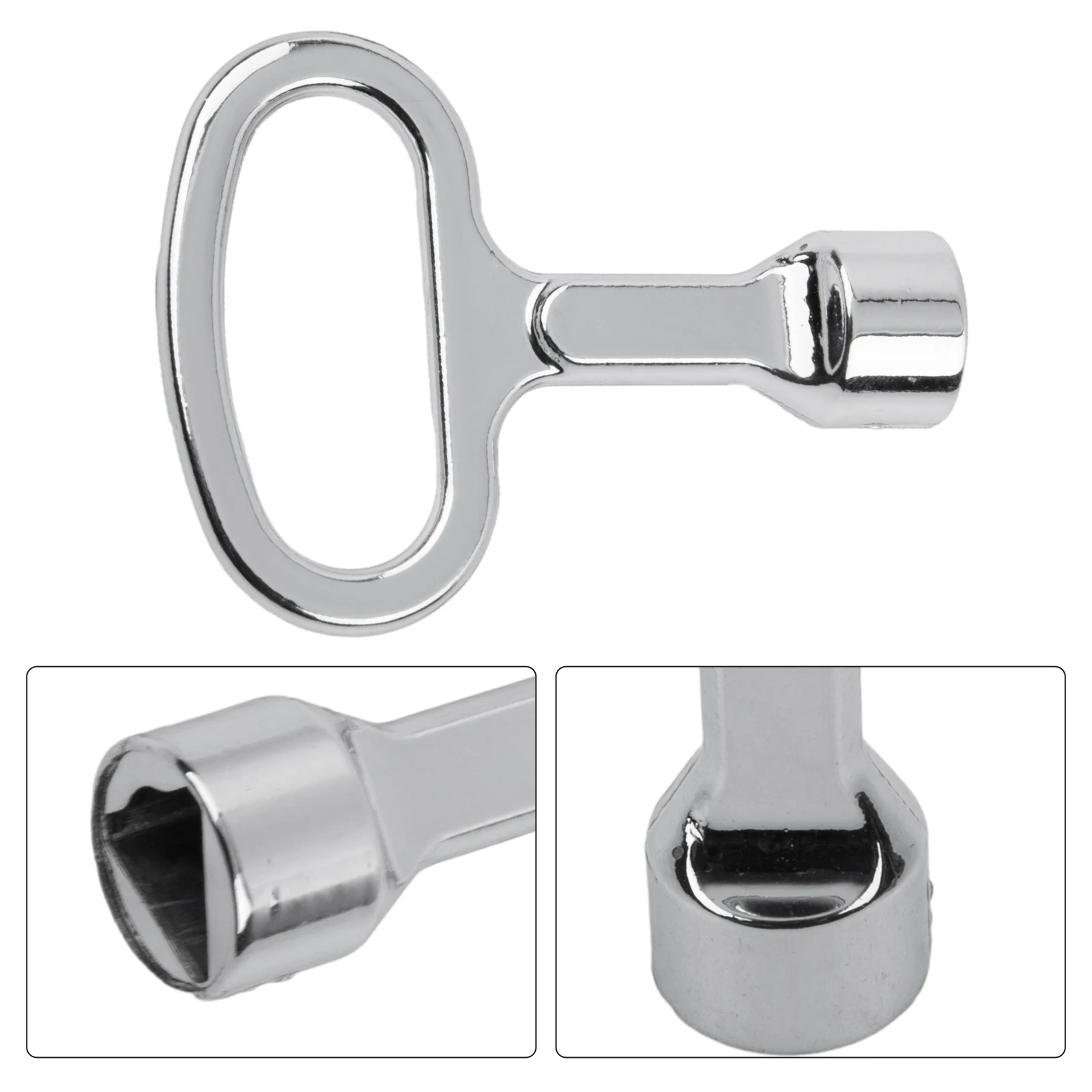 Universal Elevator Door Lock Valve Key Wrench Triangle Key Electrical Box Triangular One-word Key Workshop Equipment Hand Tools