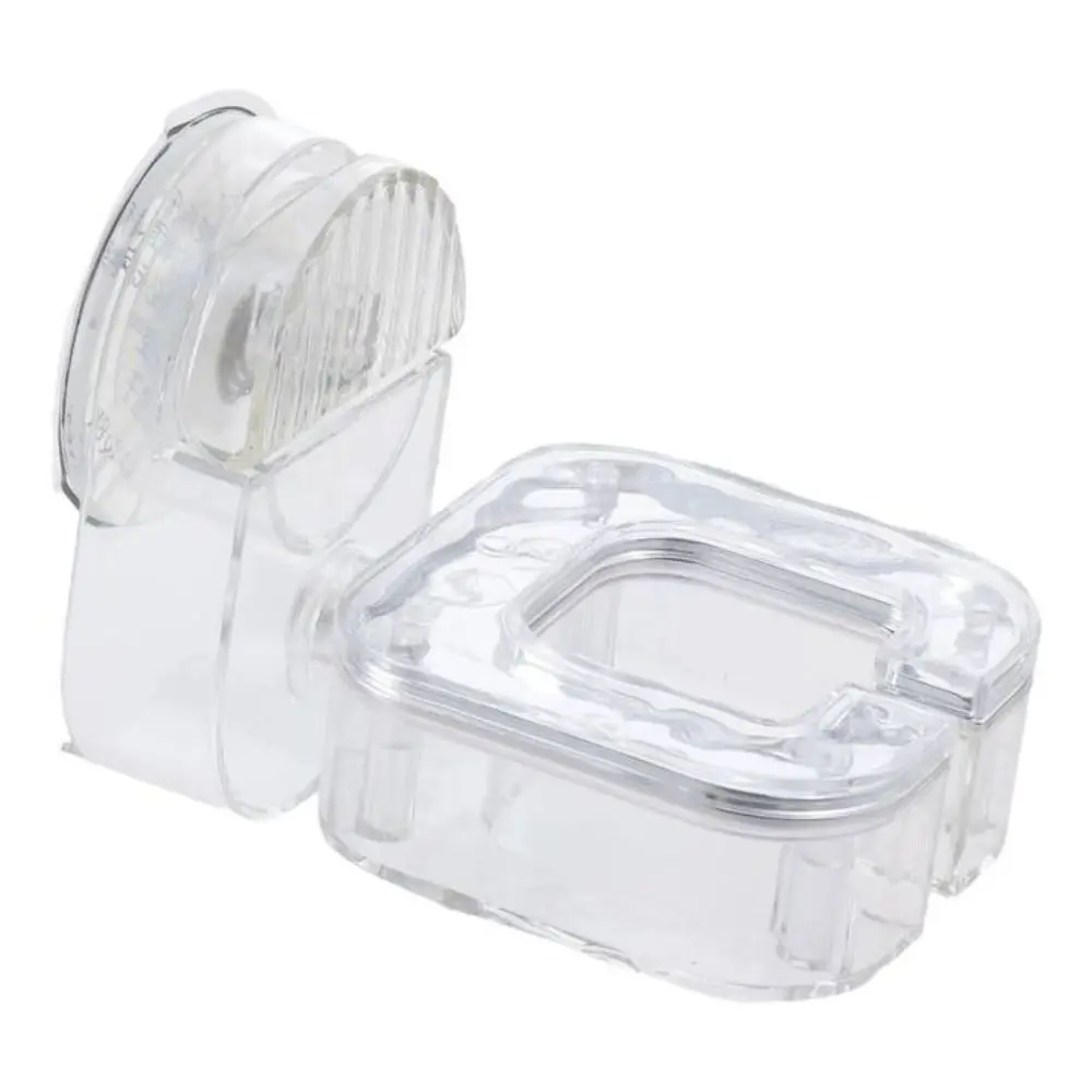 Punch-Free Hair Dryer Holder Wall Mounted Transparent Hair Dryer Storage Bracket Suction Cup Rotating Blow Dryer Rack Home