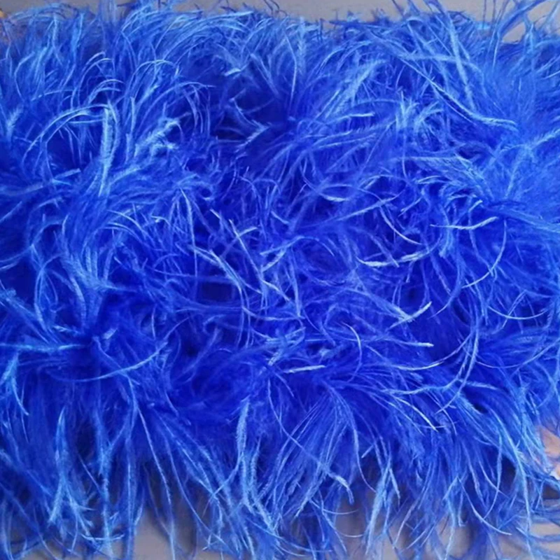 Neuestes Design, stilvolles 100 % Straußenhaar, Ärmellänge 55 cm, mehrfarbig, maßgeschneidert, für Mode, Club und Party, Bankett, vielseitig – Detail 15