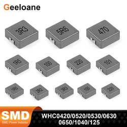 10Pcs SMD Shielded High Power Inductor WHC0420 WHC0520 WHC0530 WHC0630 WHC0650 WHC1040 WHC125 Inductance