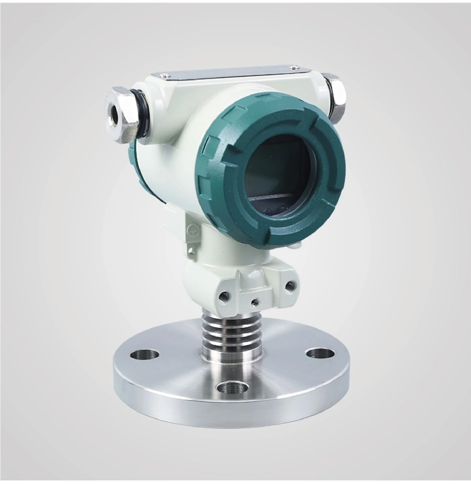 Flange Pressure Transmitter Tantalum Diaphragm Explosion Proof 4-20mA RS485 Output LCD Digital Display
