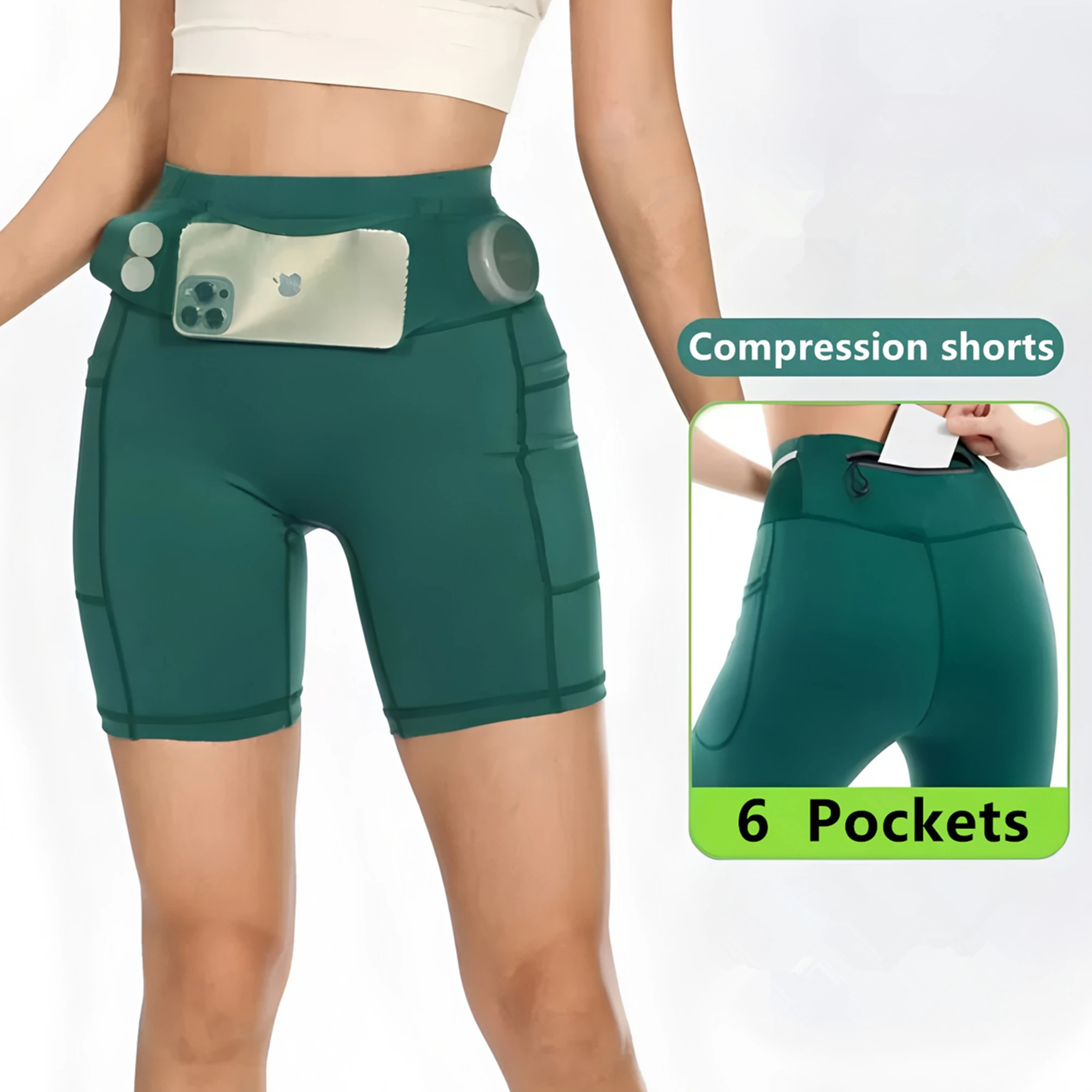 Running Gear Woman - Schnell trocknende Marathon-Laufshorts für Damen mit