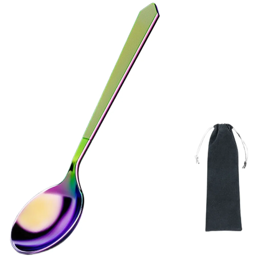 Stainless Steel Coffee Tasting Spoon 304 Grade for Barista Industry 16cm Length Ergonomic Anti-Slip Handle