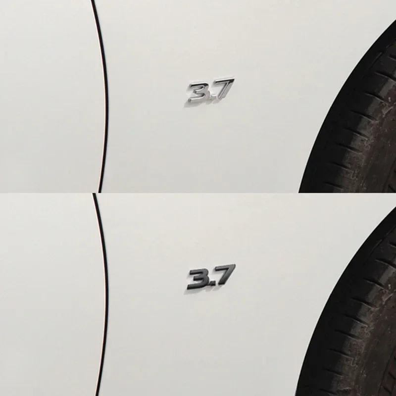 Car Front Grille Emblem Metal Rear Trunk Badge Sticker for Infiniti 2.5 3.7 S IPL FX35 Q50 G35 G37 G20 QX56 QX50 QX60 Q45