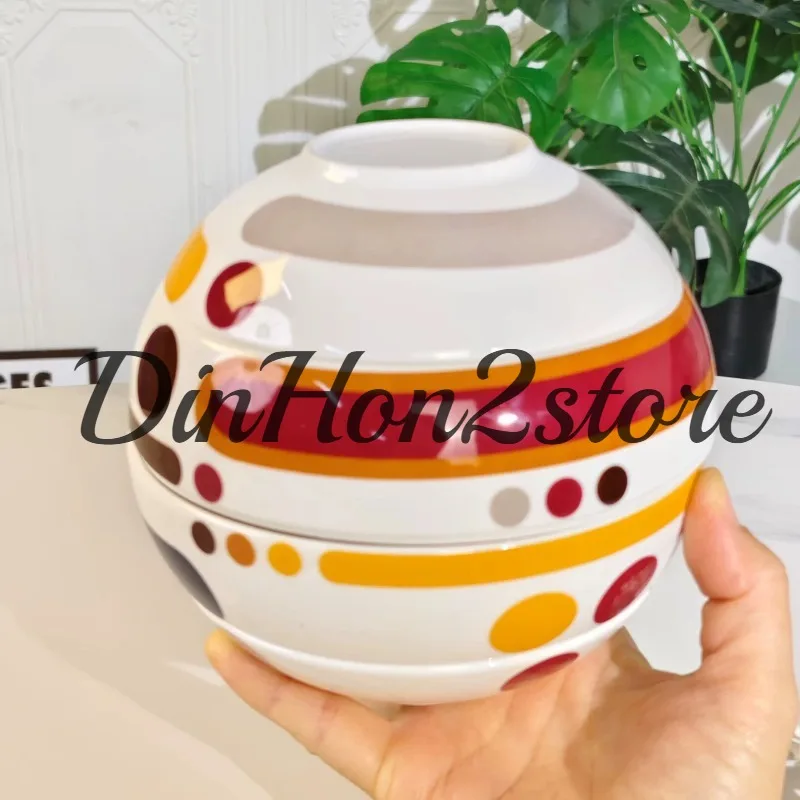 Tableware ball home creative tableware set Memphis dinner ball set of five