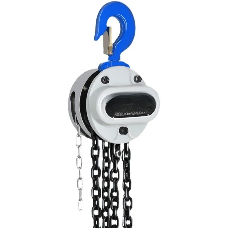 Inverted chain chain hoist 2 tons 1 ton 5 tons 3T meters G80 chain hand-pulled crane