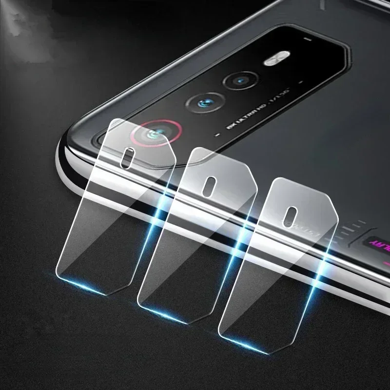 Dla Asus Rog Phone 6 7 Pro Ultimate Clear Ultra Slim Back Camera Lens Protector Cover Miękka folia ochronna ze szkła hartowanego