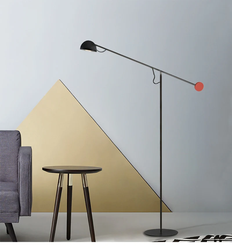 Imagem -04 - Nordic Simples Art Floor Lamp Sala de Estar Coffee Shop Villa Quarto Designer Luz