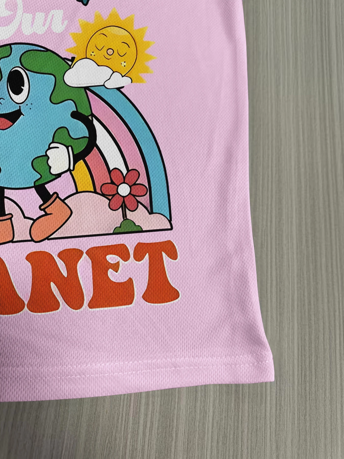 T-Shirt mit abstraktem Batikdruck, einzigartige Freizeitkleidung