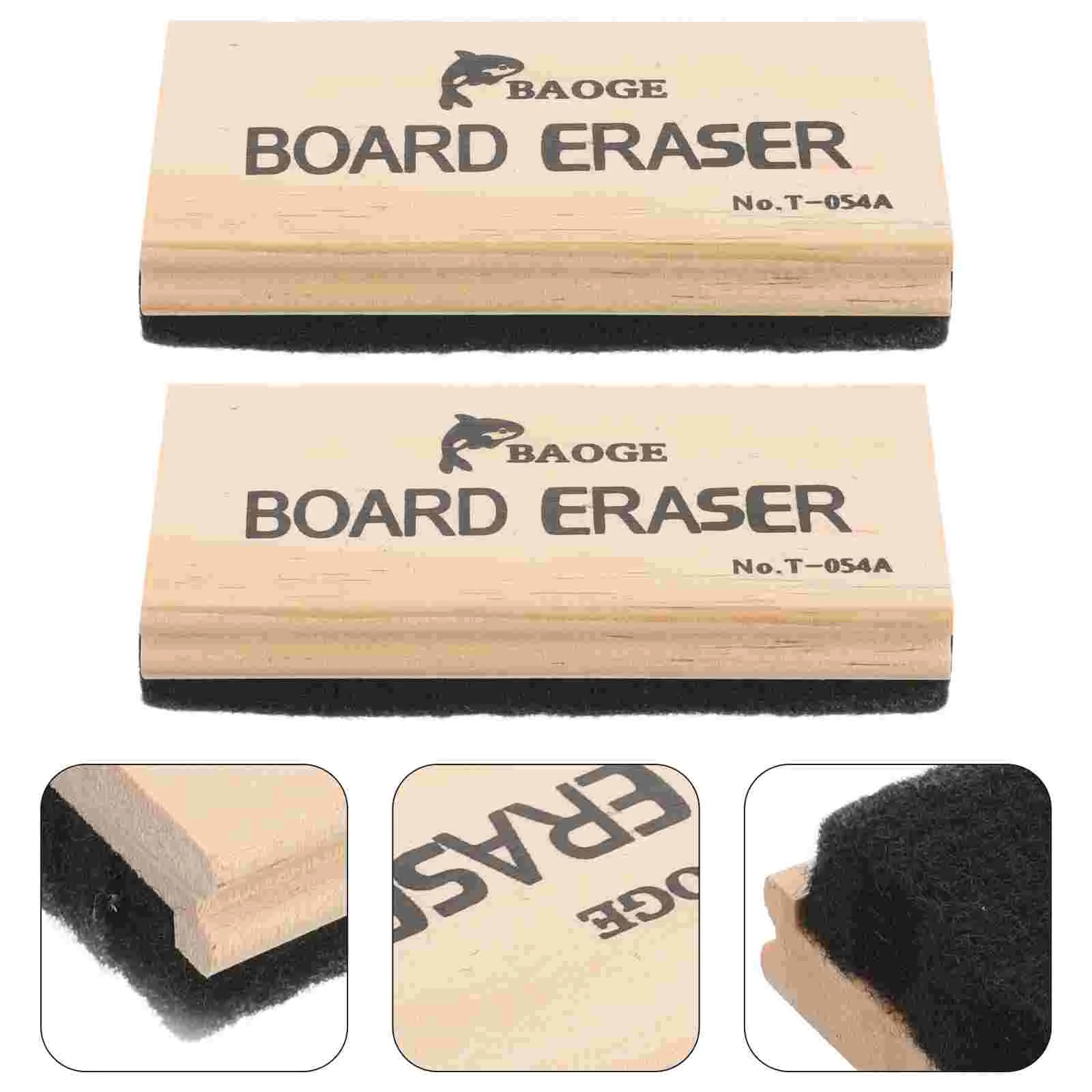 5 Pcs Classroom Blackboards Eraser Whiteboards for Wooden Office Pastel Pencils